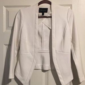 White Blazer. Great to wear with jeans or slacks.